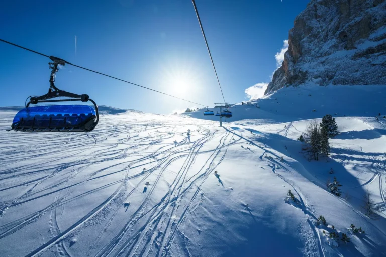 Val Gardena ski lift